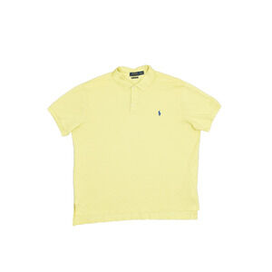 Polo Ralph Lauren Men's Yellow XXL Pima Stretch Mesh Polo Shirt Size XXL